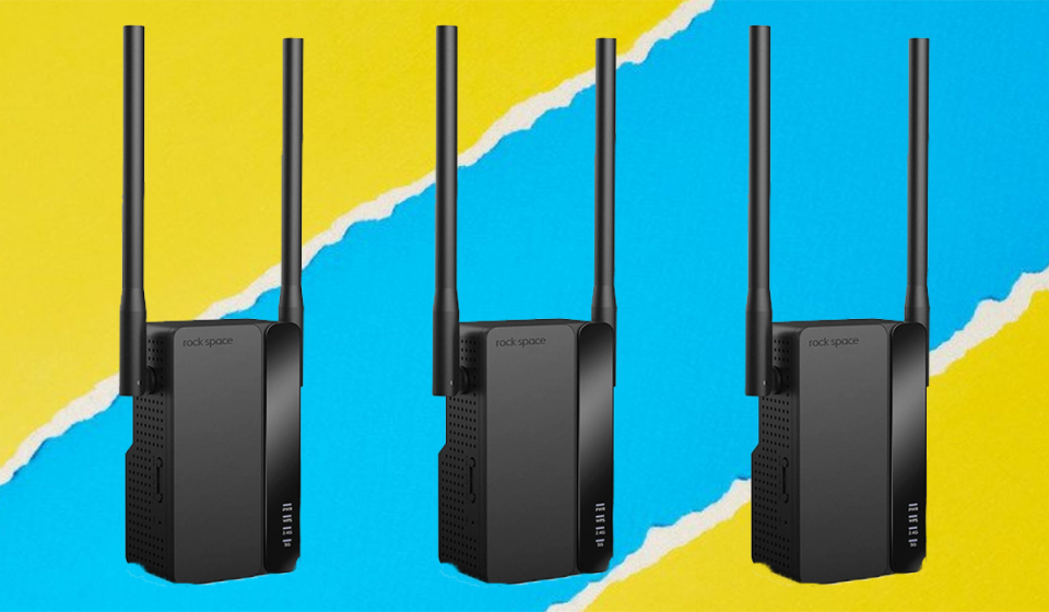 The Rockspace AX1800 has dual antennas for improved Wi-Fi range.