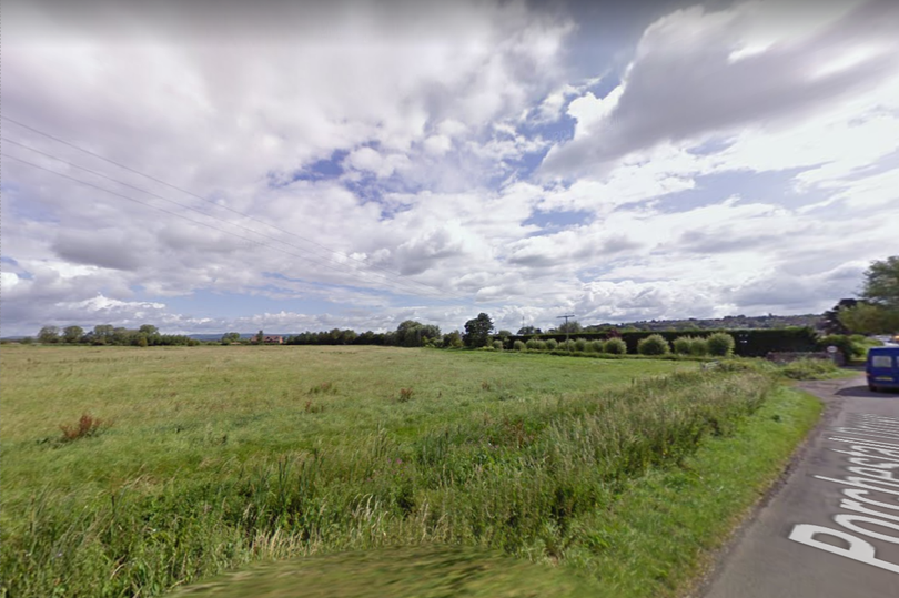 Proposed site of travellers' site on Porchestall Drove in Glastonburys