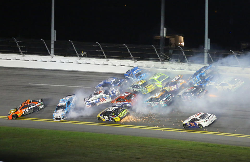 NASCAR Sprint Cup Series crash