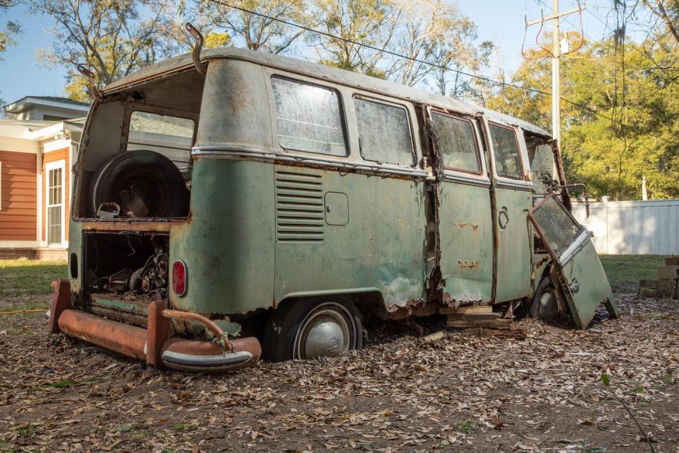 View Photos of Volkswagen Microbus with Civil Rights History