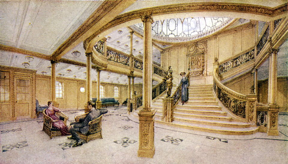 An illustration of the grand staircase