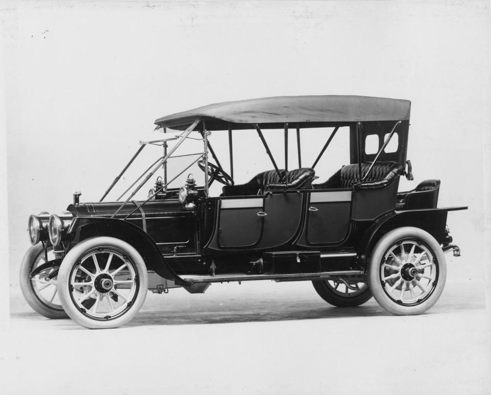 car from packard motor car assembly plant in detroit