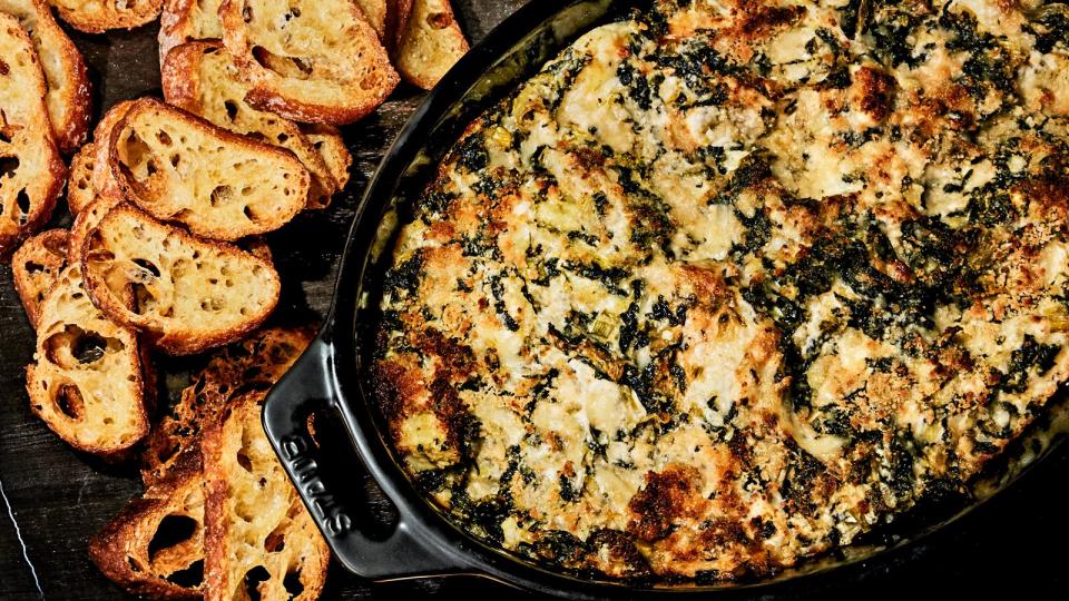 Warm Spinach-Artichoke Dip Recipe