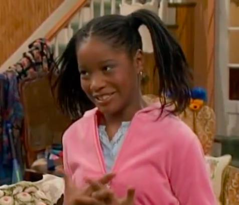 A young Keke Palmer in the unaired pilot of Keke and Jamal