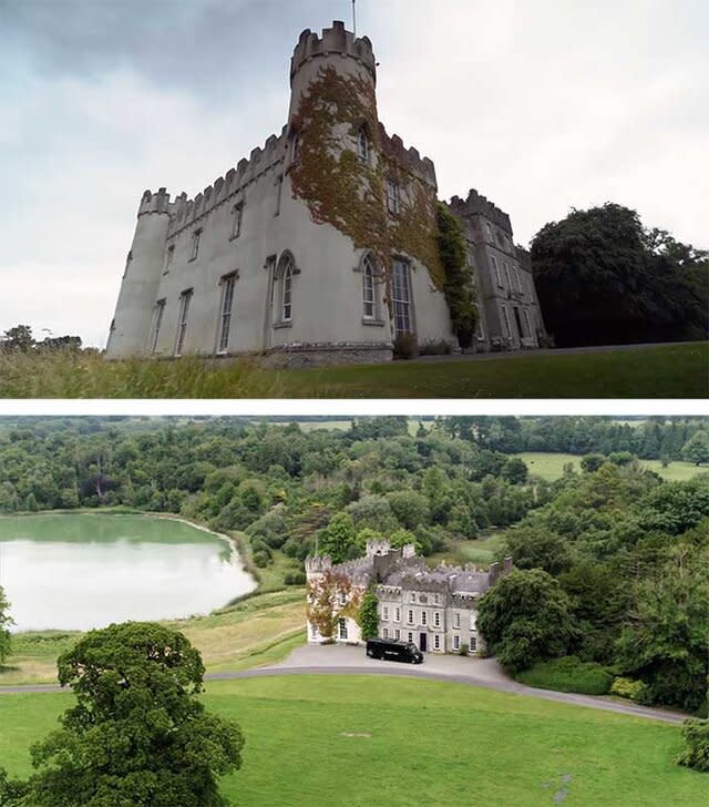 RHONJ Cast Ireland Castle