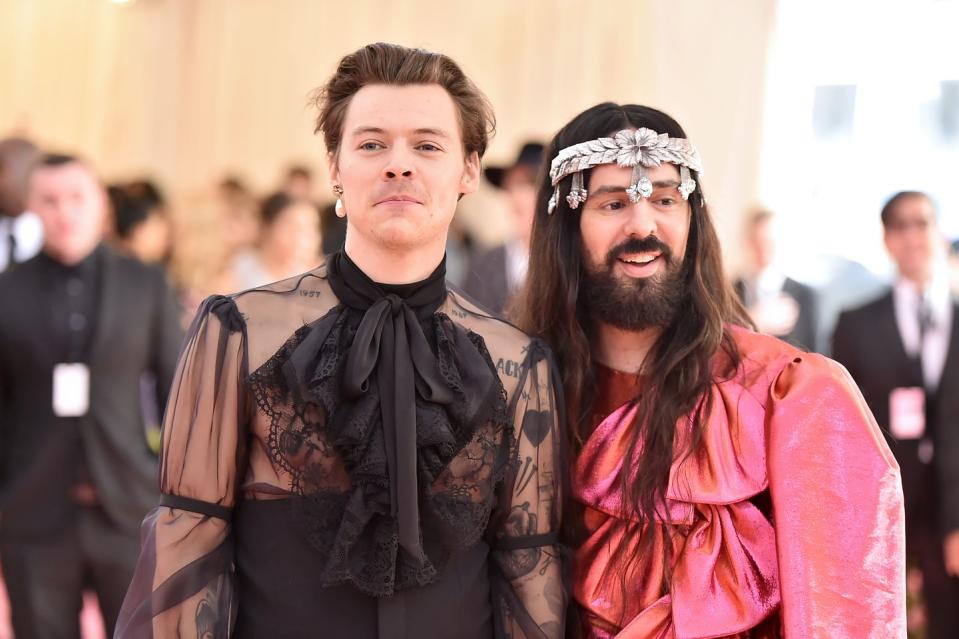 harry styles and alessandro michele