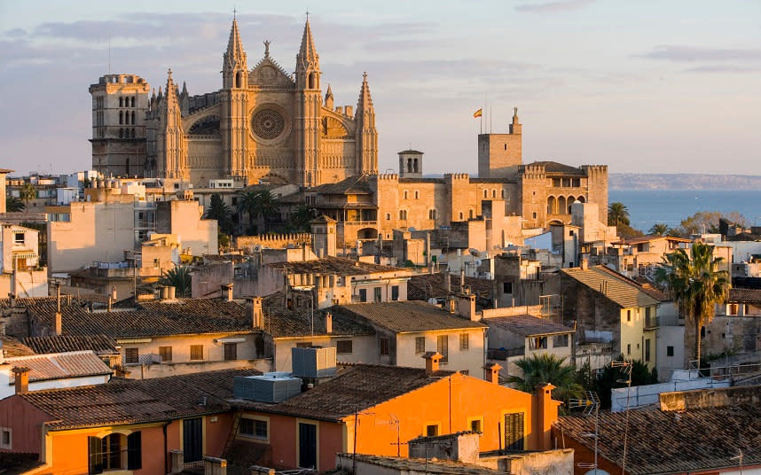 Palma in Majorca is to become the first Spanish city to completely prohibit apartment rentals to tourists - This content is subject to copyright.