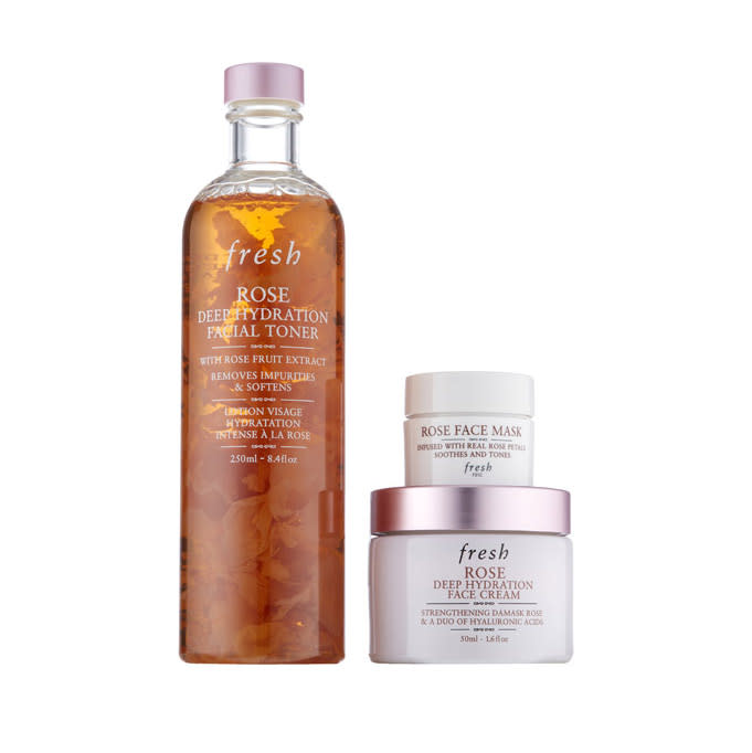 Fresh Rose Skin Care Set