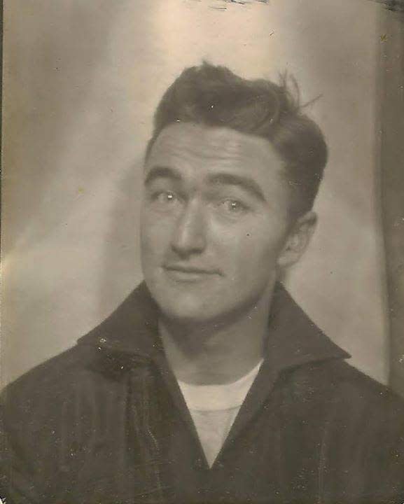"This was taken in 1952, when my dad Richard was 18. I love his expression.... It embodies who he was." -- <i>Colleen</i>