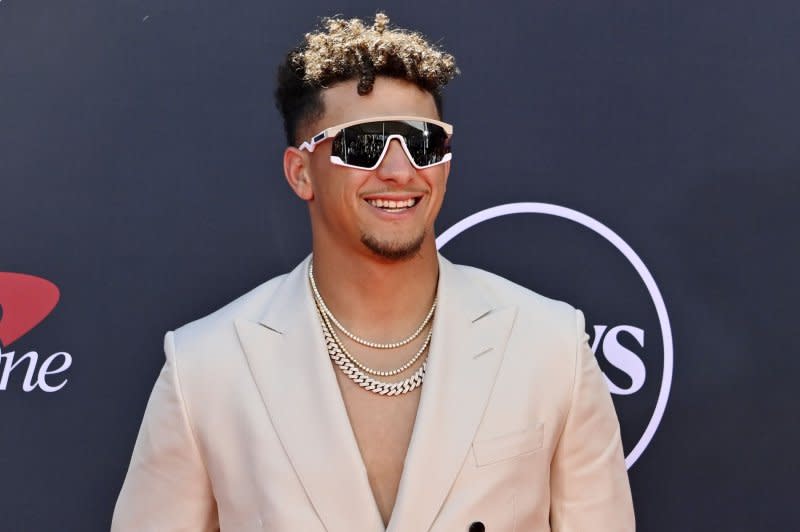 Executive producer Peyton Manning said that Patrick Mahomes (pictured) and the Kansas City Chiefs' run to a Super Bowl title in 2022-23 proves that his presence on Quarterback was not a distraction. File Photo by Jim Ruymen/UPI