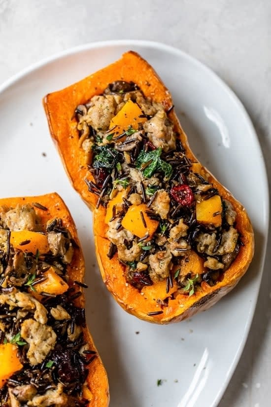 stuffed butternut squash