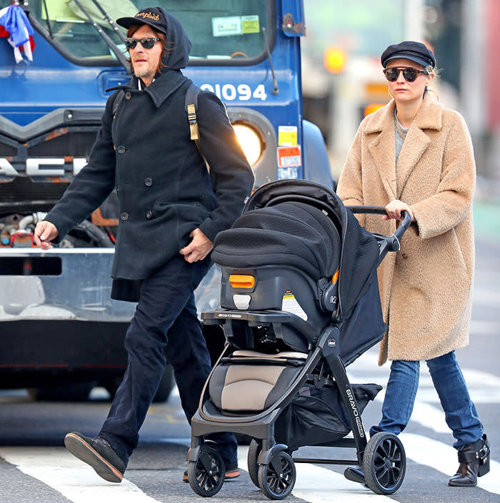 Diane Kruger y Norman Reedus