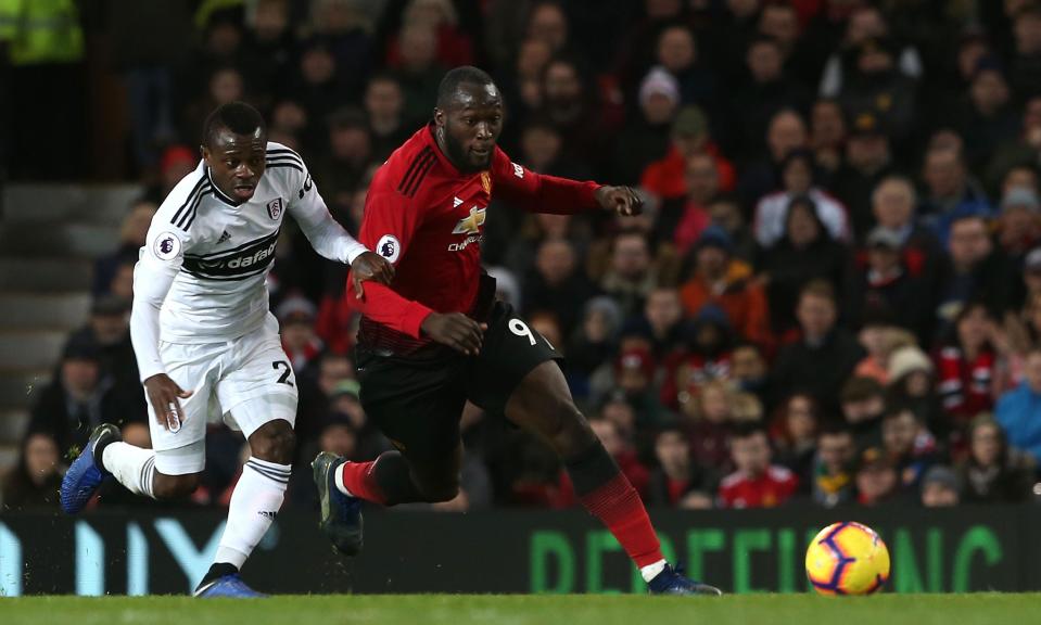 Romelu Lukaku got on the scoresheet in Saturday’s win against Fulham.