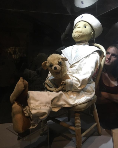 Robert the doll has a spooky history of freaking people out. Photo: Instagram/carlosemmanuel