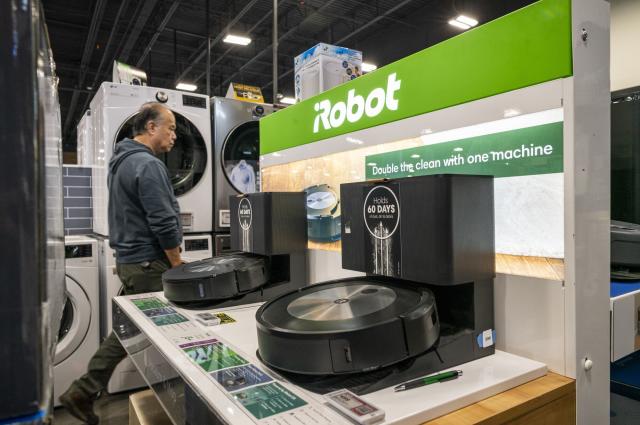 iRobot drops 17% after EU warns  deal may hurt competition