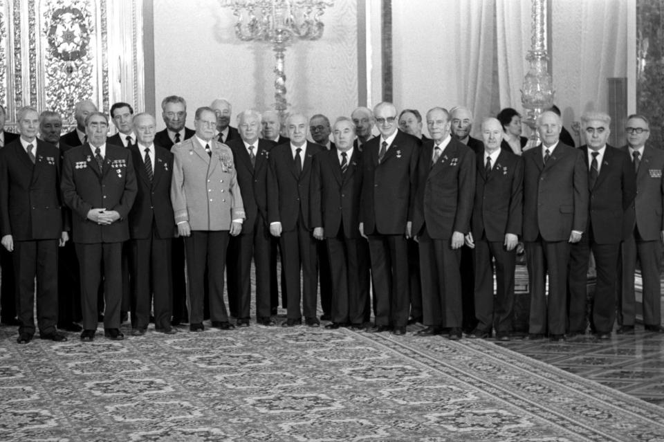 Brezhnev's birthday celebration in Moscow in 1981