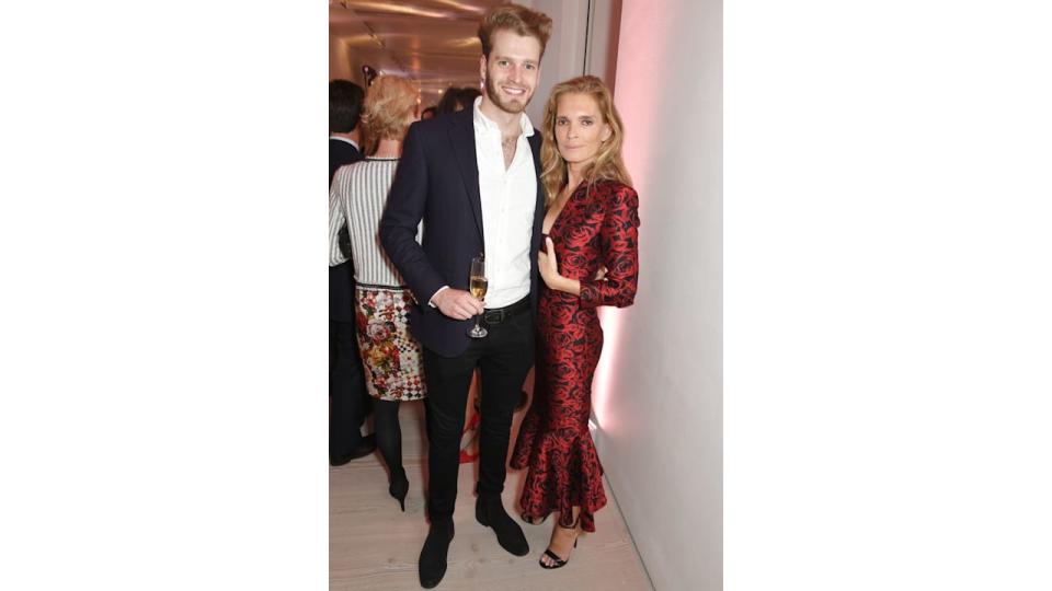 Louis Spencer, Viscount Althorp, and Victoria Aitken attend Tatler's English Roses 2017 in association with Michael Kors at the Saatchi Gallery on June 29, 2017 in London, England