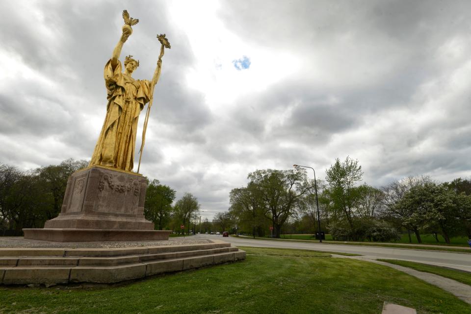 A photo of Jackson Park in Chicago in May, 2015.