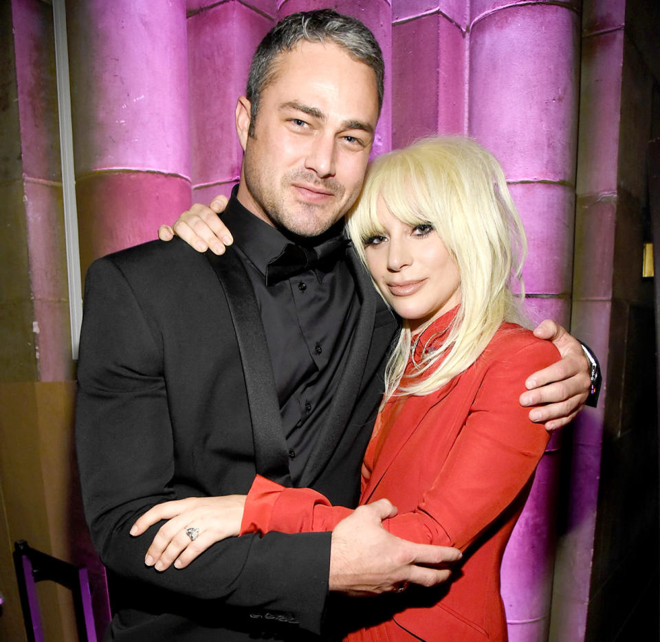 Lady Gaga and Taylor Kinney