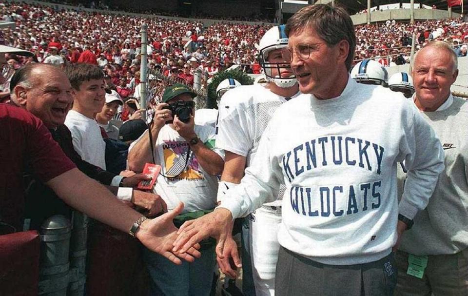 Coach Bill Curry was involved in two different scouting controversies involving Kentucky football, one as coach at Alabama and one while coaching the Wildcats.