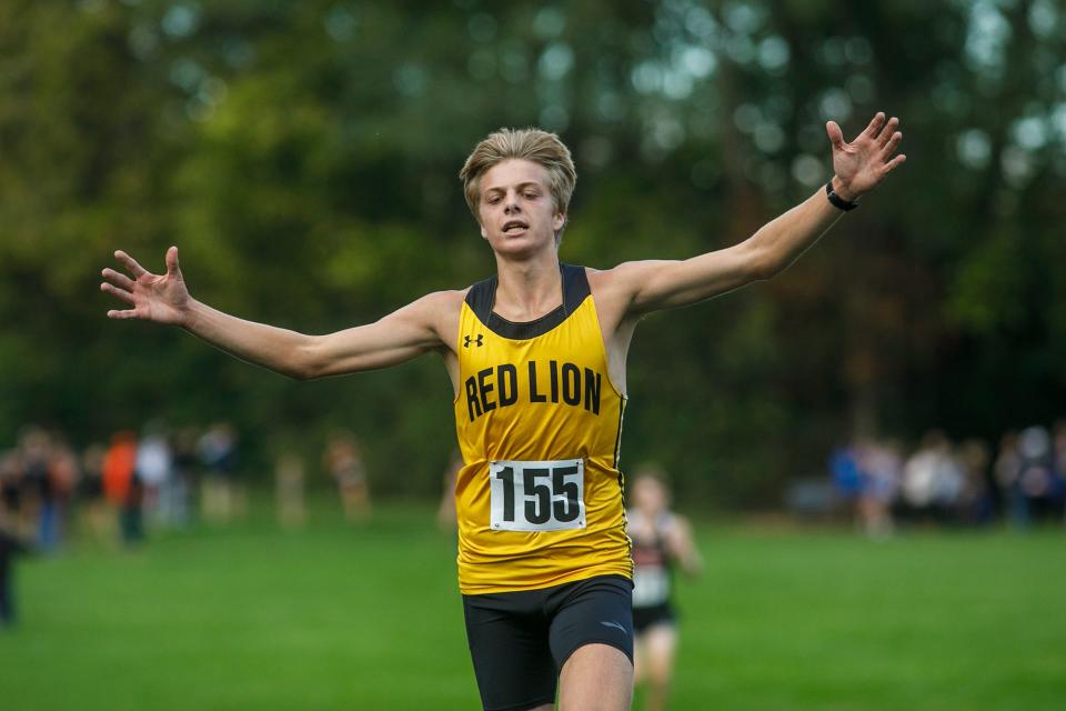 Red Lion's Daniel Naylor won the YAIAA cross country meet in October, and has the fastest 800-, 1600- and 3200-meter times in the league this season.