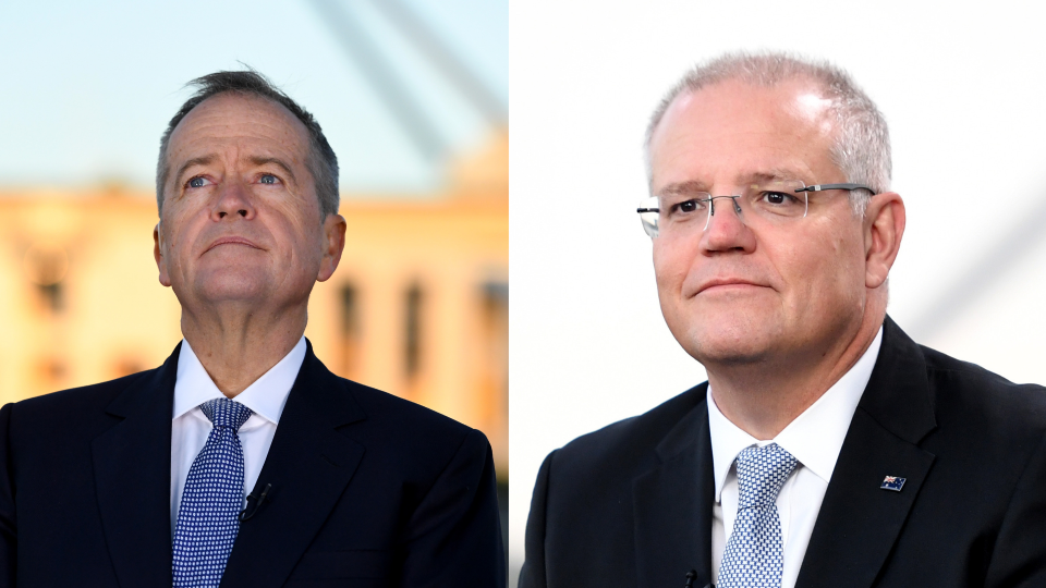 Bill Shorten and Scott Morrison are set to face off in the upcoming federal election. Images: Getty