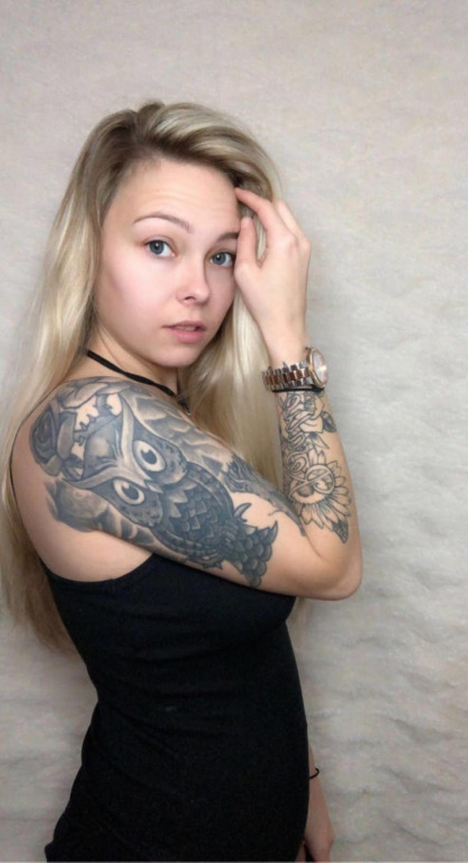 Biloxi resident Tía Dickerson is vying for the cover of Inked Magazine