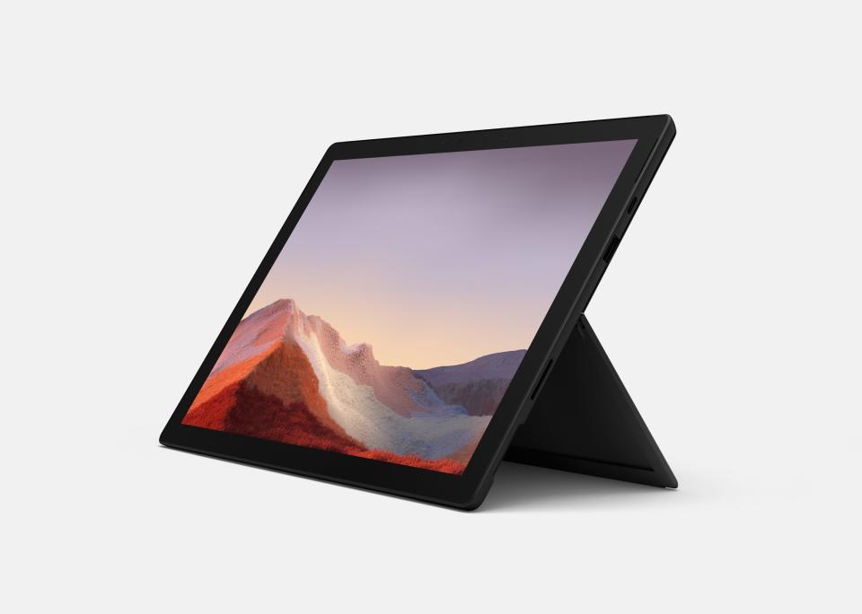 The Microsoft Surface Pro 7 is one of many pieces of tech on sale in honor of Black Friday 2021.