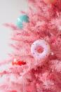 <p>We always say yes to donuts. We're obsessed with these non-traditional donut ornaments. Pro tip: They look even cuter on a pink tree.</p><p>Get the tutorial at <a href="https://studiodiy.com/2013/12/18/diy-donut-ornaments/" rel="nofollow noopener" target="_blank" data-ylk="slk:Studio DIY!;elm:context_link;itc:0;sec:content-canvas" class="link ">Studio DIY!</a>.</p><p><a class="link " href="https://www.amazon.com/Best-Choice-Products-Artificial-Decoration/dp/B07KRMG3V3/ref=sr_1_2?dchild=1&keywords=PINK+TREE&qid=1596759929&s=home-garden&sr=1-2&tag=syn-yahoo-20&ascsubtag=%5Bartid%7C10057.g.505%5Bsrc%7Cyahoo-us" rel="nofollow noopener" target="_blank" data-ylk="slk:SHOP TREES;elm:context_link;itc:0;sec:content-canvas">SHOP TREES</a> <strong><em>Pink Tree, $75</em></strong></p>