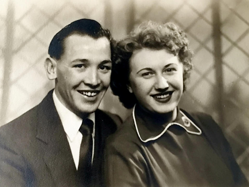 David and Margaret Matthews met at a labour club in 1954 (SWNS)