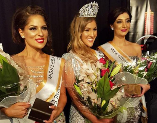 Mary Mehajer was crowned Miss Lebanon Australia on Sunday. Photo: Facebook.