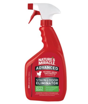 Nature’s Miracle Advanced Stain and Odor Eliminator Dog, For Severe Dog Messes/Amazon.com.mx