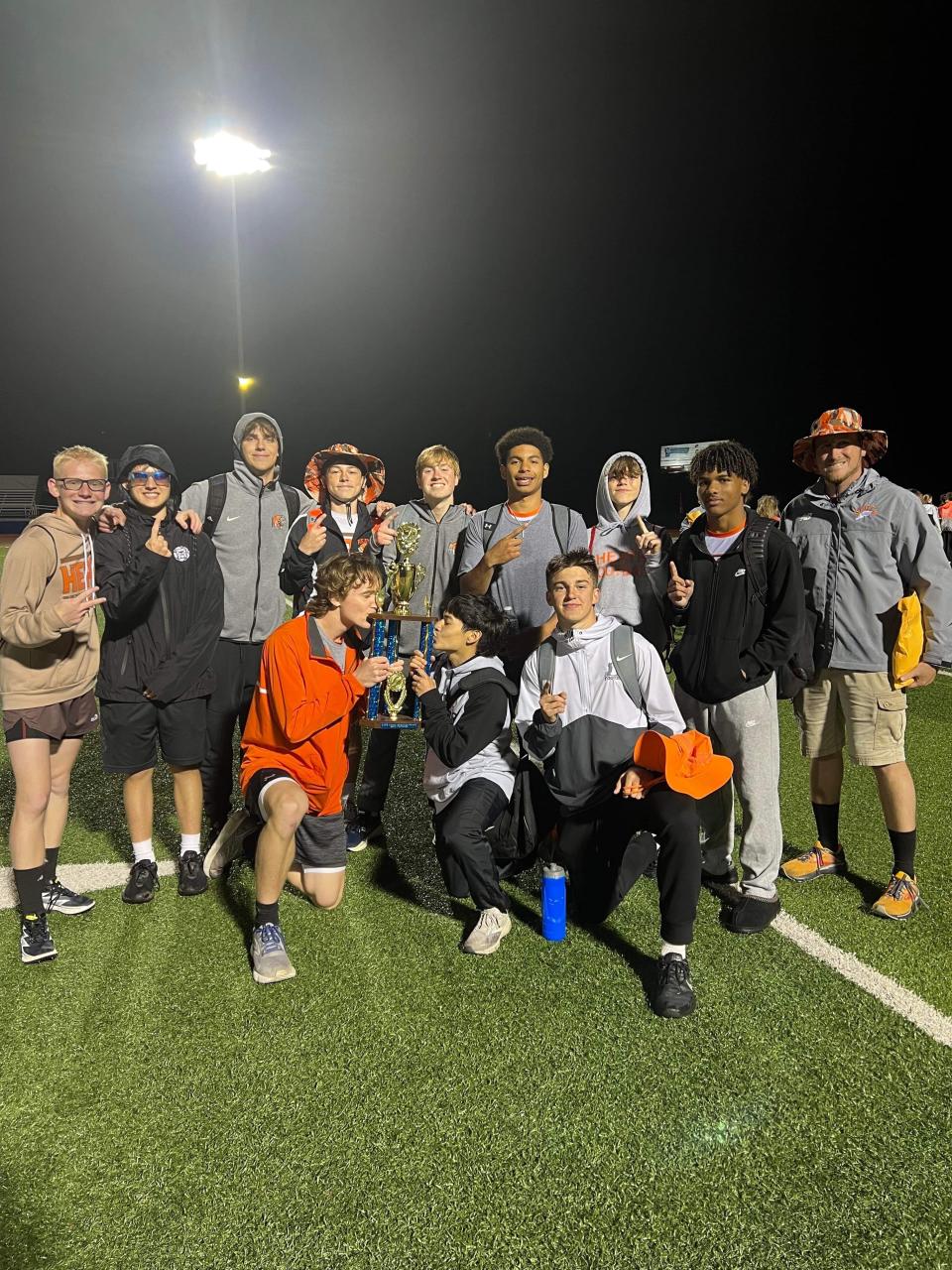 Heath boys won the Sarah Robinson Relays on Saturday.