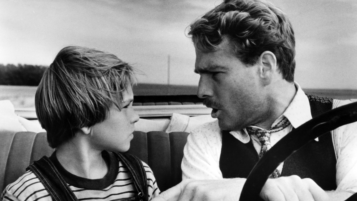 Tatum and Ryan O'Neal in Paper Moon