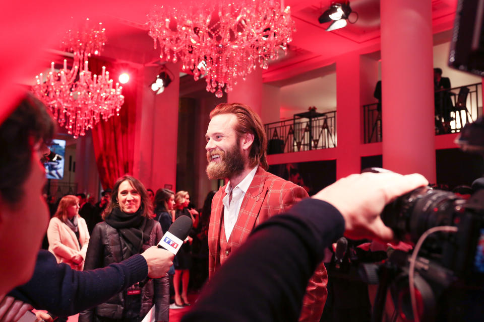 <p>Eric Johnson photographed for the Fifty Shade Freed Premiere on Feb 6, 2018 in Paris, France. (Photo by Olivier VIGERIE / Contour by Getty Images) </p>