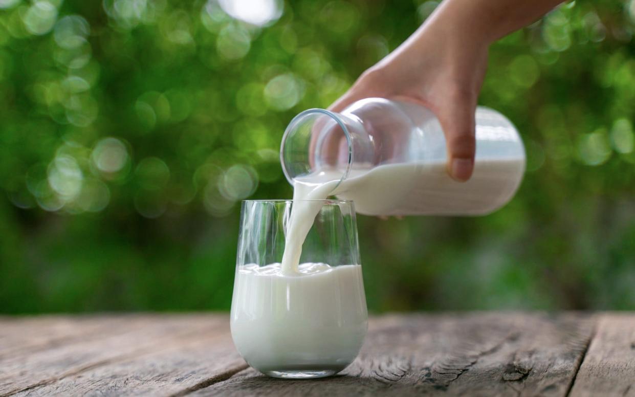 At six months old, experts found no difference in the number of children with two or more symptoms between those drinking cow’s milk, and those who were not. - Getty Images Contributor