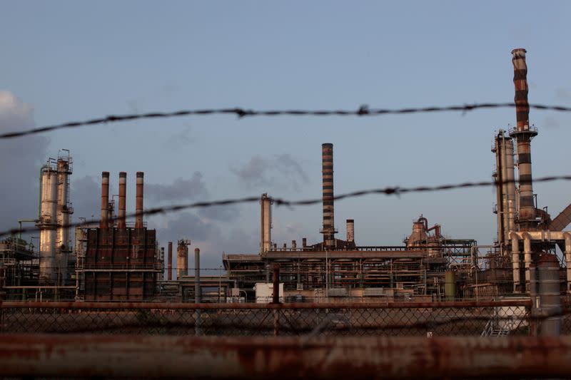 FILE PHOTO: The installations of the Hovensa petroleum refinery are seen in St Croix