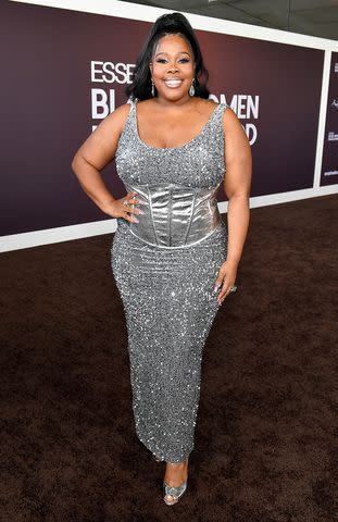 <p>Paras Griffin/Getty</p> Amber Riley