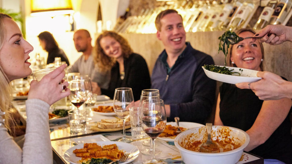Dine with some fellow travelers - Credit: Devour Tours