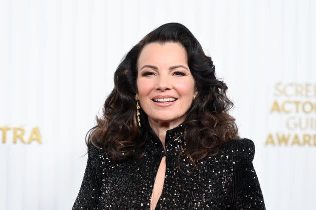 Fran Drescher at the 29th Annual Screen Actors Guild Awards held at the Fairmont Century Plaza on Sunday in Los Angeles. 