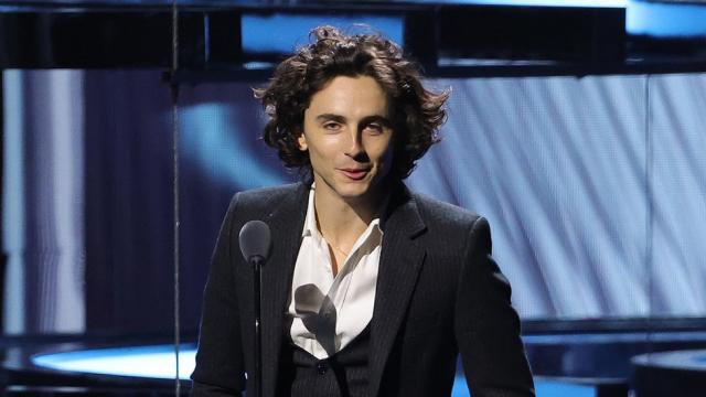 timothée chalamet: Game Awards 2023: Timothée Chalamet announces