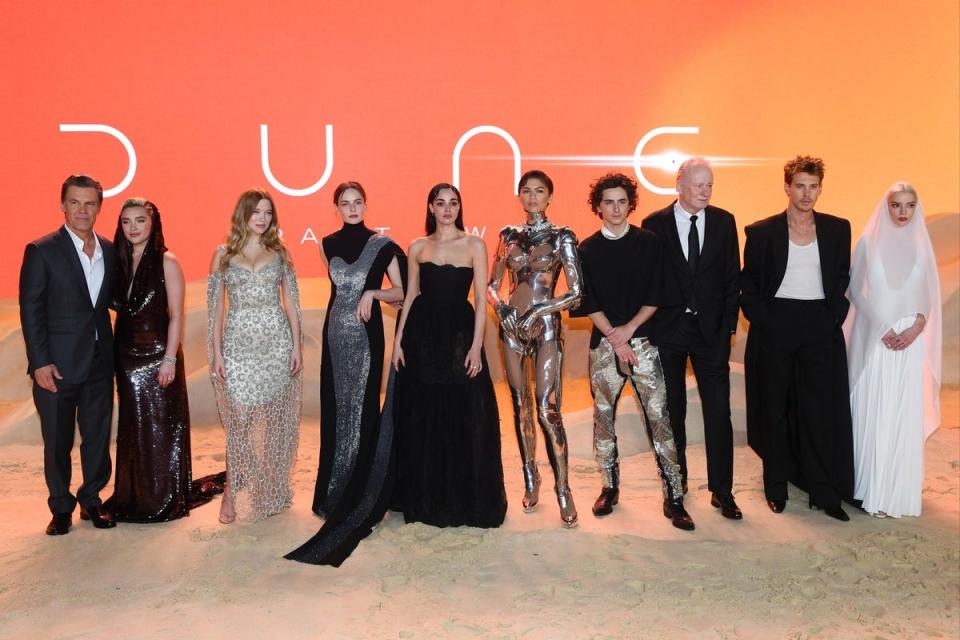 The cast of Dune: Part Two (Getty Images)