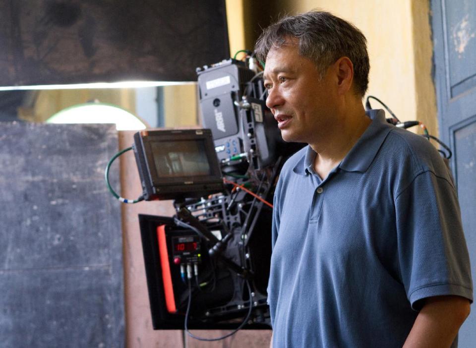 This film image released by 20th Century Fox shows director Ang Lee on the set of "Life of Pi." (AP Photo/20th Century Fox)