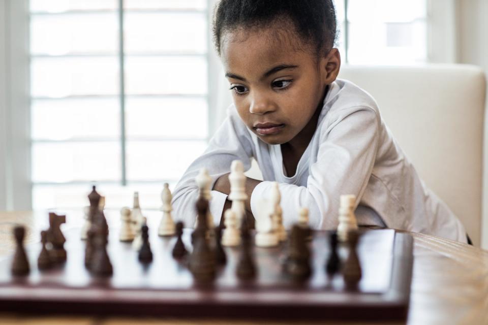 Beginners learn early on about the rule that white always gets the first move. <a href="https://www.gettyimages.com/detail/photo/young-girl-playing-chess-with-royalty-free-image/844424108?adppopup=true" rel="nofollow noopener" target="_blank" data-ylk="slk:MoMo Productions/Getty Images;elm:context_link;itc:0;sec:content-canvas" class="link ">MoMo Productions/Getty Images</a>