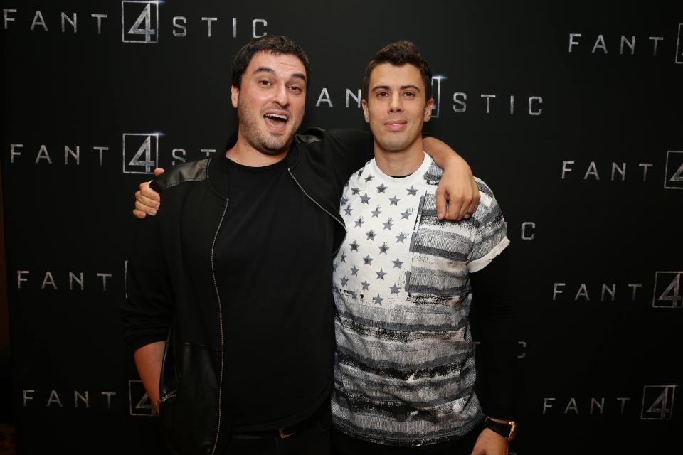 Director Josh Trank and Toby Kebbell seen at Twentieth Century Fox &quot;Fantastic Four&quot; Screening at AMC Century City 15 on Tuesday, August 04, 2015, in Culver City, CA. (Photo by Eric Charbonneau/Invision for Twentieth Century Fox/AP Images)