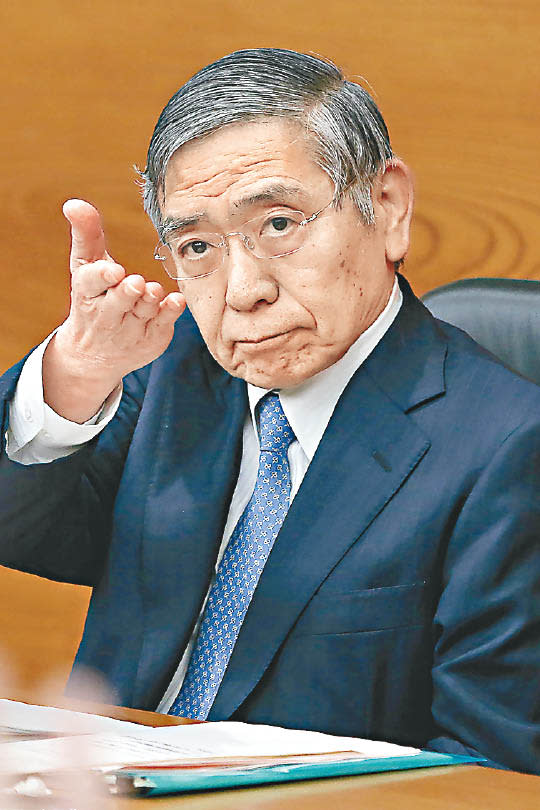 日本央行行長 黑田東彥