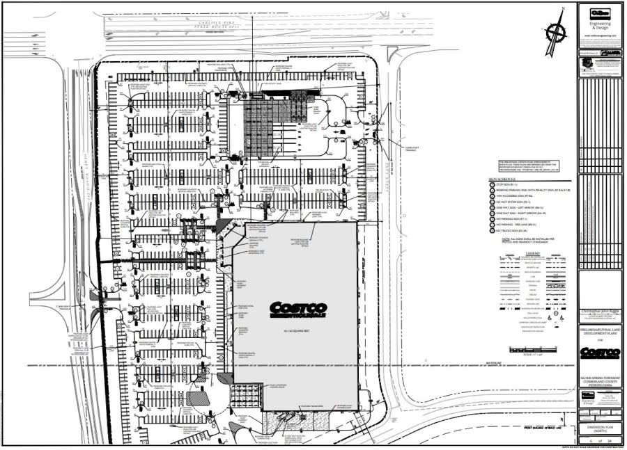 <em><strong>Land Development Plans for new Costco in Cumberland County</strong></em>