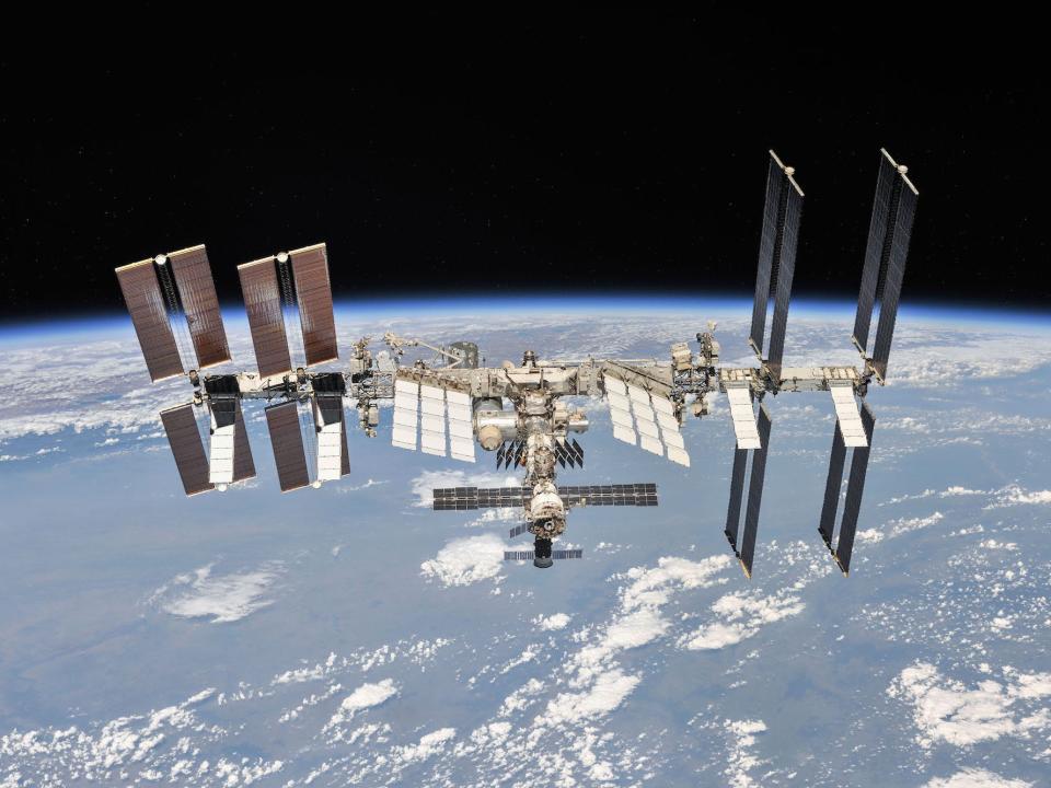 ISS The International Space Station as of Oct. 4, 2018