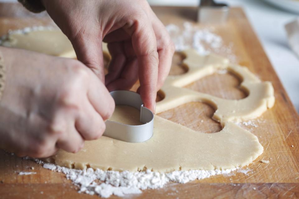 Pie crust cookies