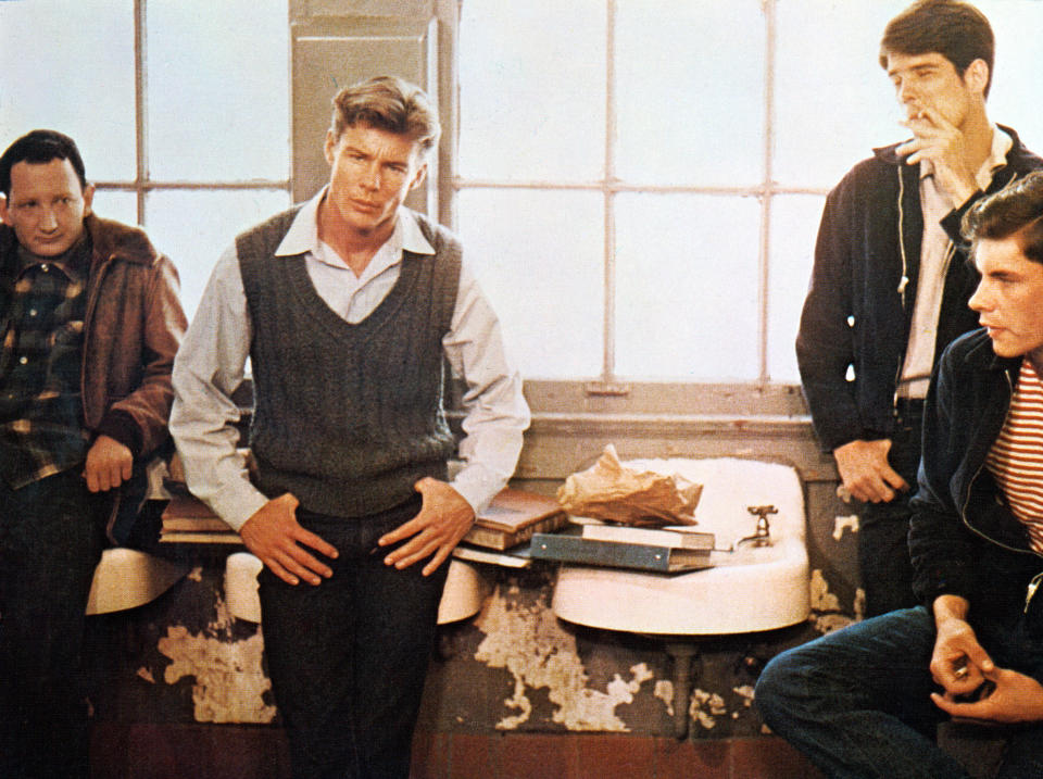 Englund (far left) and Jan-Michael Vincent in Buster and Billie. (Photo: Courtesy Everett Collection)